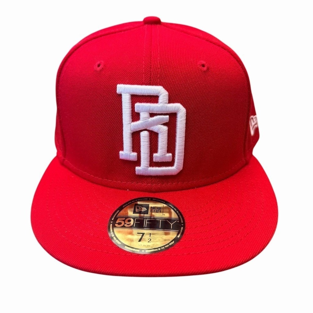 New Era Dominican Republic World Baseball‎ Classic Fitted Cap Red Size 71/2